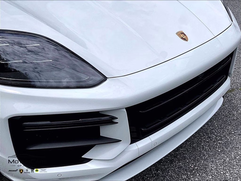 2026 White Porsche Cayenne Coupe Turbo GT 18-Way Sport Seats AWD SUV