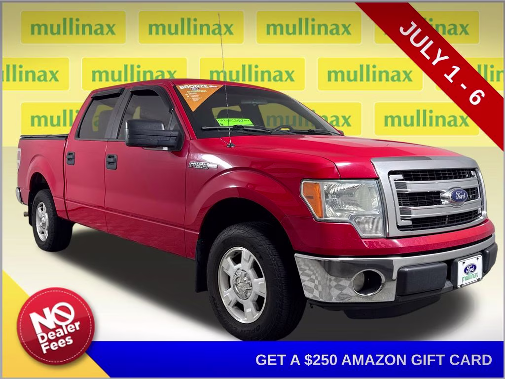 2013 Vermillion Red Ford F-150 XLT RWD Truck