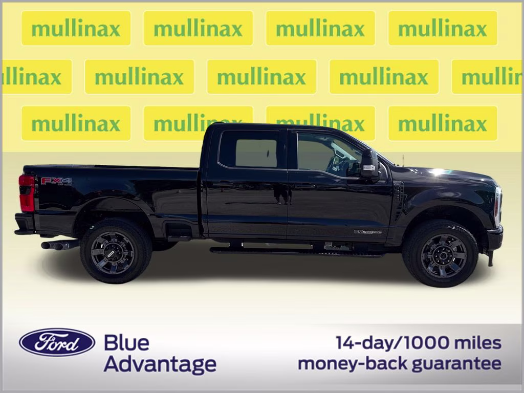 2024 Agate Black Metallic Ford Super Duty F-350 SRW Lariat 4X4 Truck