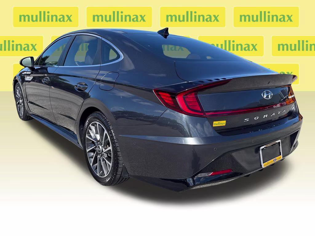 2021 Portofino Gray Hyundai Sonata Limited FWD Sedan