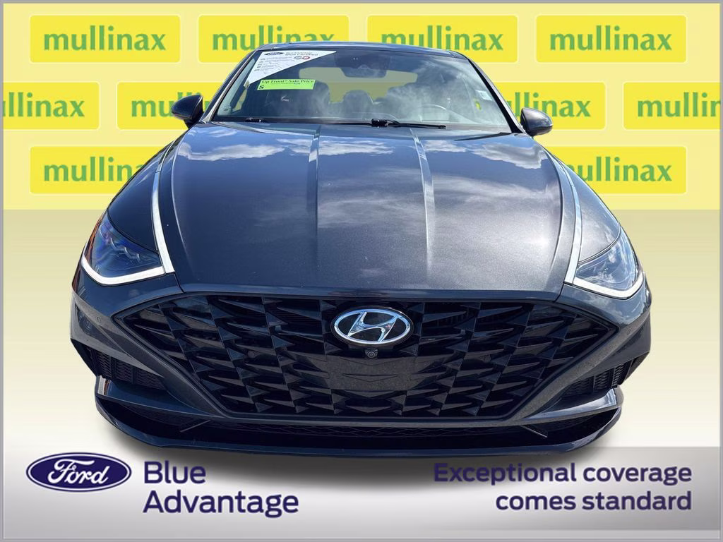 2021 Portofino Gray Hyundai Sonata Limited FWD Sedan