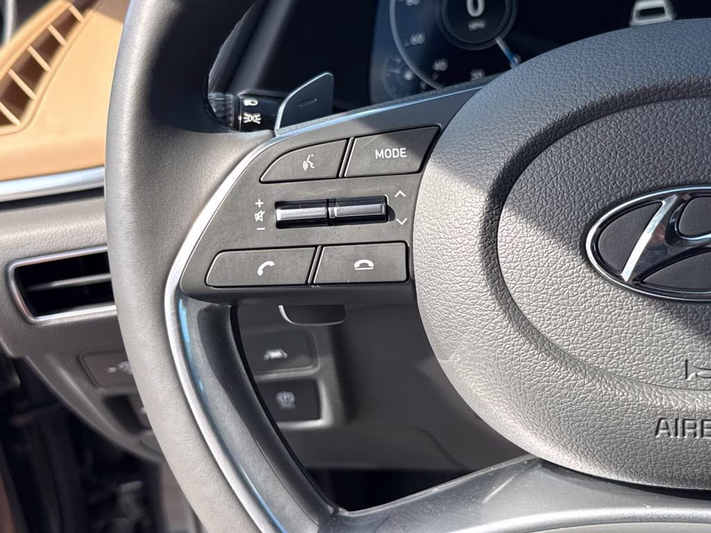 2021 Portofino Gray Hyundai Sonata Limited FWD Sedan