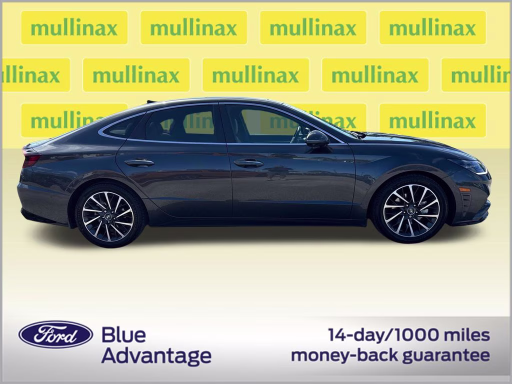 2021 Portofino Gray Hyundai Sonata Limited FWD Sedan