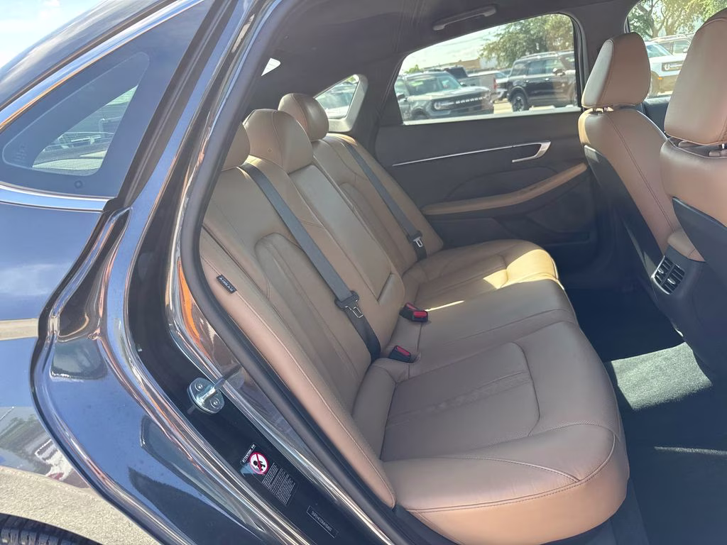 2021 Portofino Gray Hyundai Sonata Limited FWD Sedan