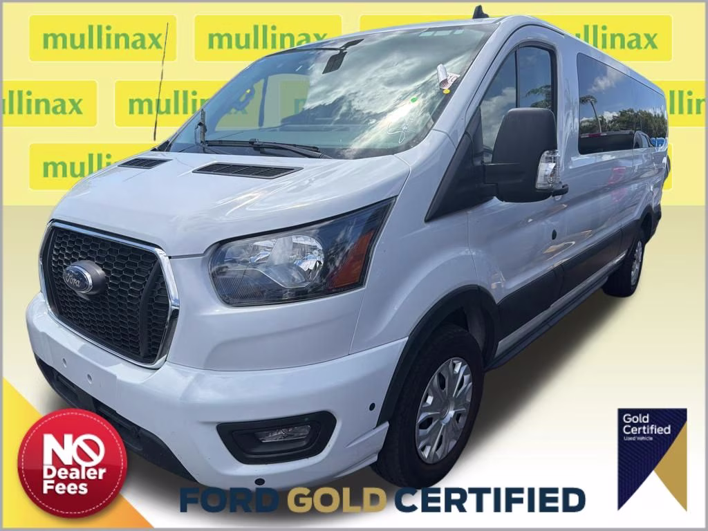 2024 Oxford White Ford Transit-350 XLT RWD Crossover