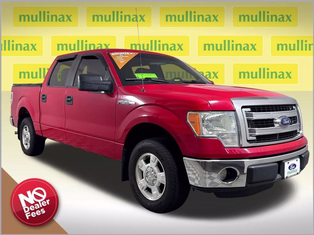 2013 Vermillion Red Ford F-150 XLT RWD Truck