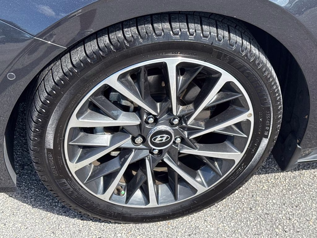 2021 Portofino Gray Hyundai Sonata Limited FWD Sedan