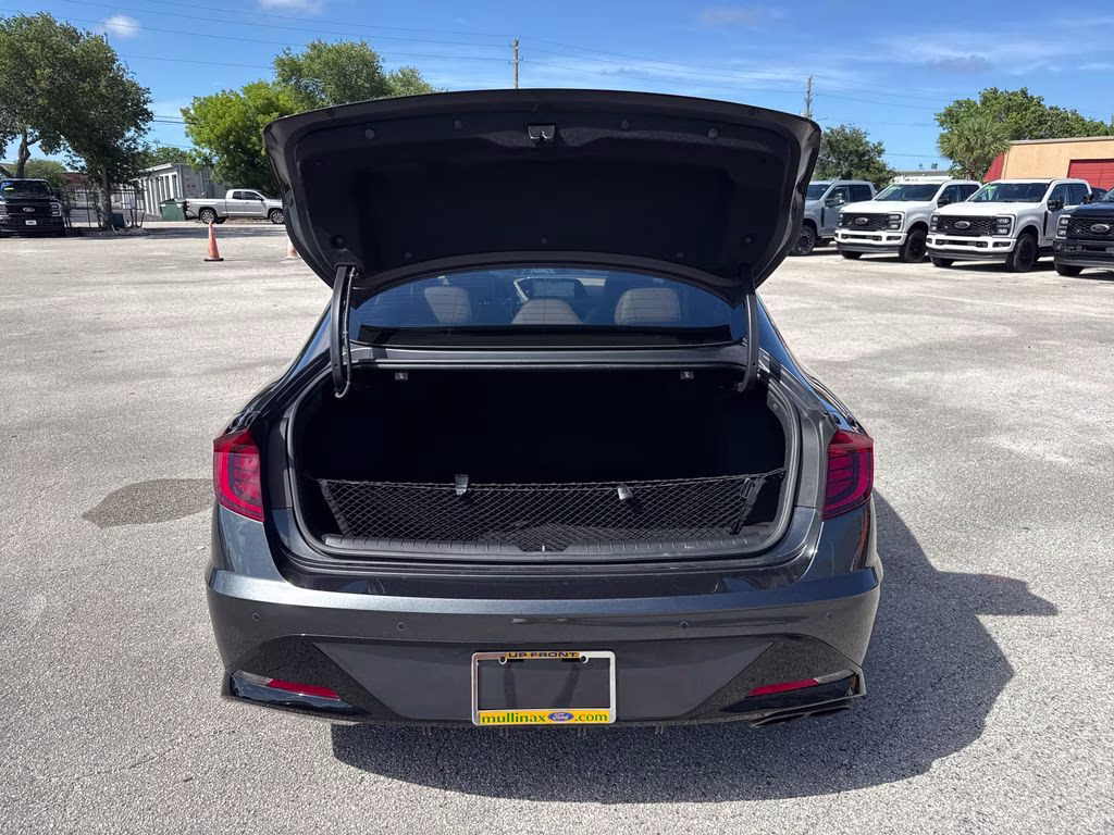 2021 Portofino Gray Hyundai Sonata Limited FWD Sedan