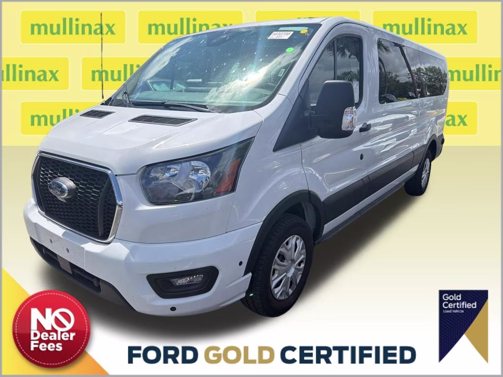 2024 Oxford White Ford Transit-350 XLT RWD Crossover