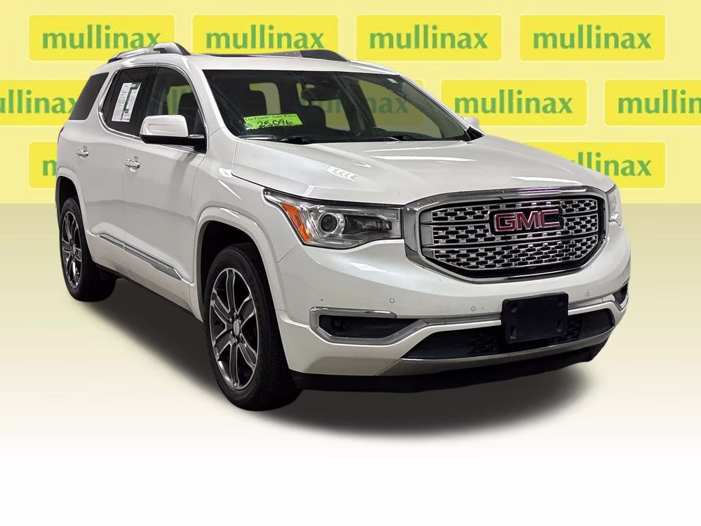 2019 White Frost Tricoat GMC Acadia Denali FWD SUV
