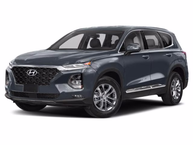 2019 Machine Gray Hyundai Santa Fe SEL FWD SUV