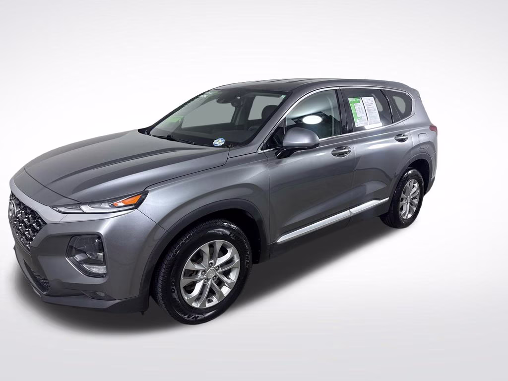 2019 Machine Gray Hyundai Santa Fe SEL FWD SUV