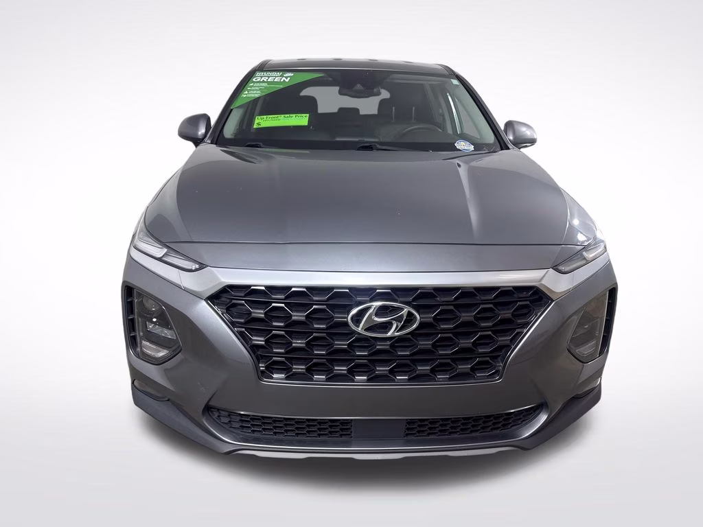 2019 Machine Gray Hyundai Santa Fe SEL FWD SUV