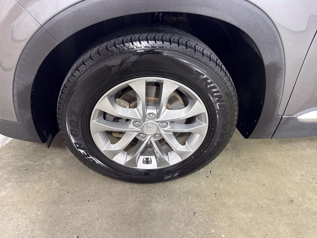 2019 Machine Gray Hyundai Santa Fe SEL FWD SUV
