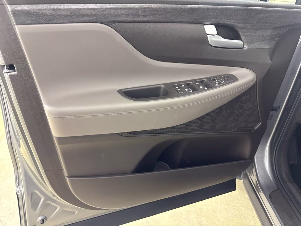 2019 Machine Gray Hyundai Santa Fe SEL FWD SUV