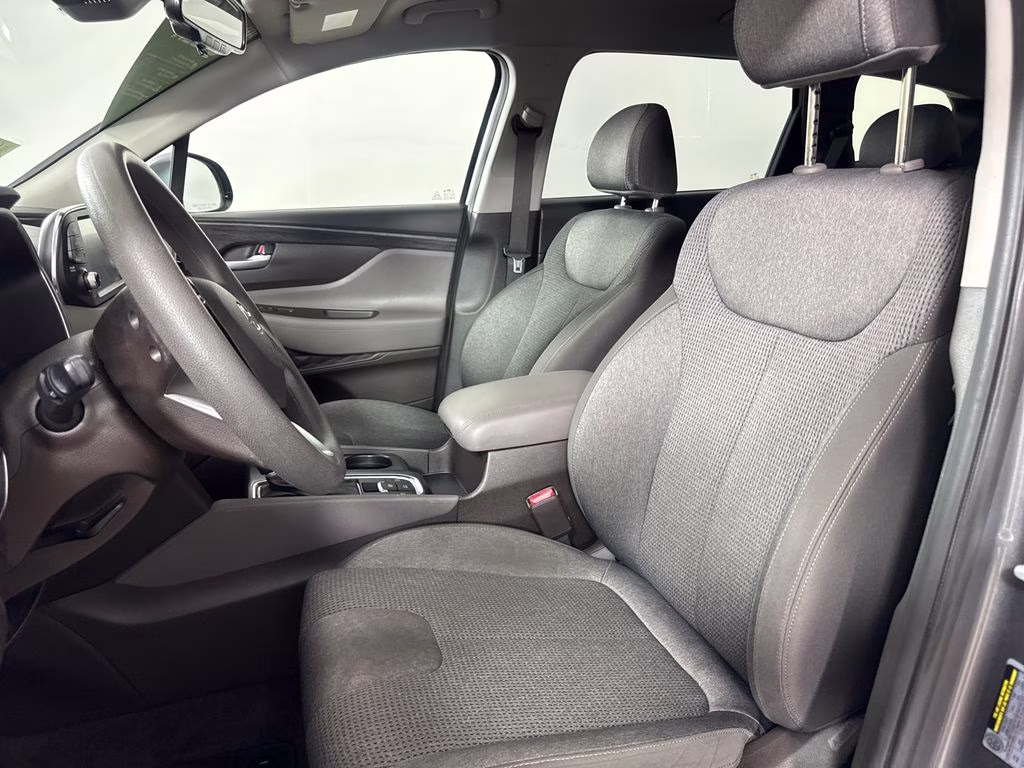 2019 Machine Gray Hyundai Santa Fe SEL FWD SUV