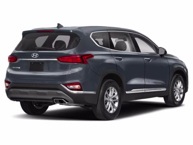 2019 Machine Gray Hyundai Santa Fe SEL FWD SUV