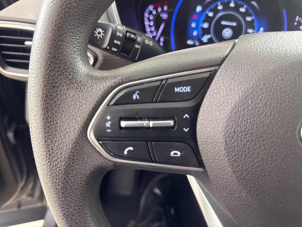 2019 Machine Gray Hyundai Santa Fe SEL FWD SUV