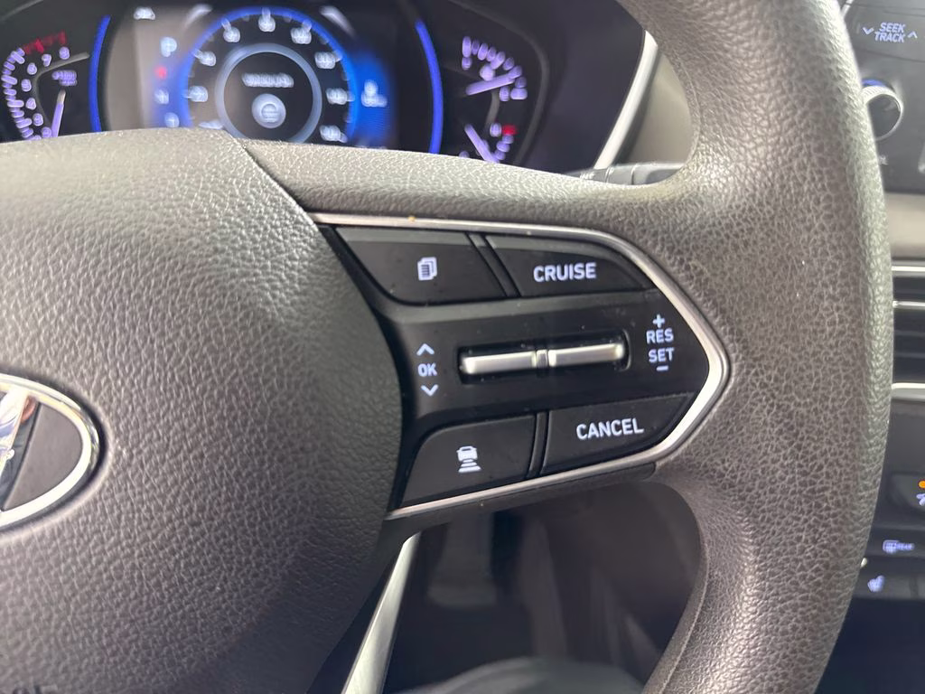 2019 Machine Gray Hyundai Santa Fe SEL FWD SUV