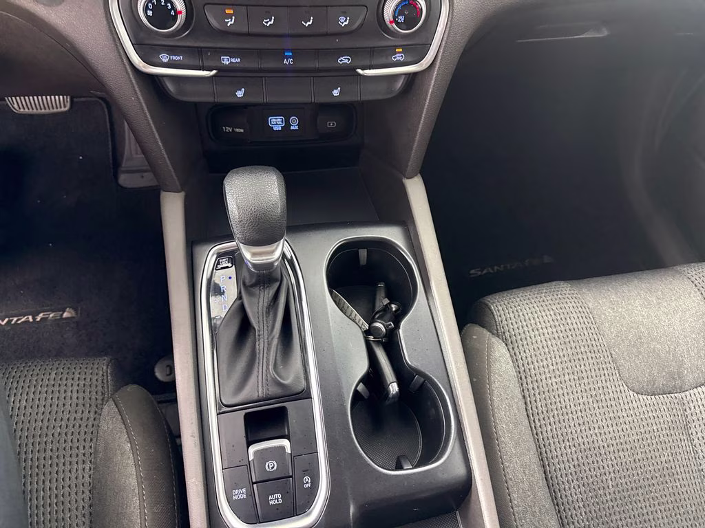 2019 Machine Gray Hyundai Santa Fe SEL FWD SUV