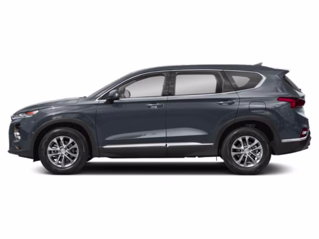 2019 Machine Gray Hyundai Santa Fe SEL FWD SUV