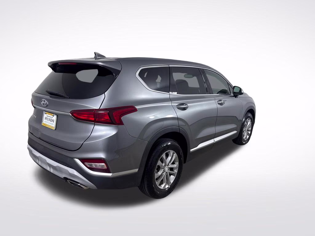 2019 Machine Gray Hyundai Santa Fe SEL FWD SUV