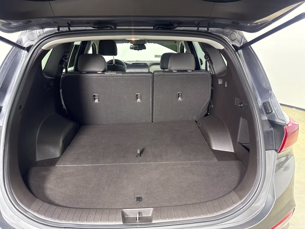 2019 Machine Gray Hyundai Santa Fe SEL FWD SUV
