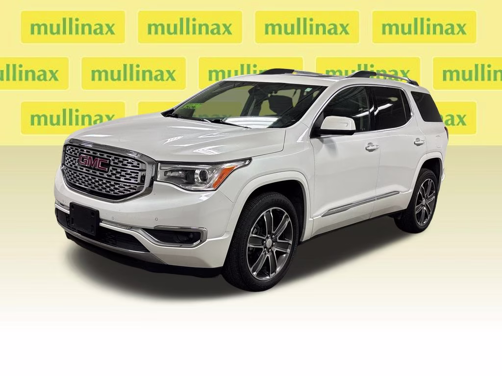2019 White Frost Tricoat GMC Acadia Denali FWD SUV