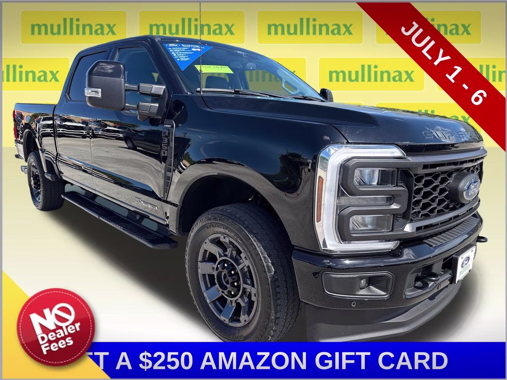 2024 Agate Black Metallic Ford Super Duty F-350 SRW Lariat 4X4 Truck
