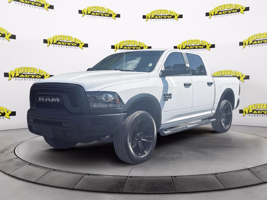 2023 Bright White Clearcoat Ram 1500 Classic Warlock 4X4 Truck