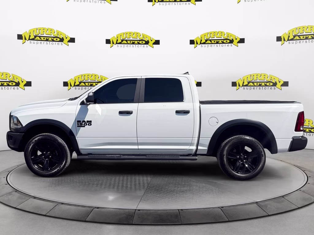 2023 Bright White Clearcoat Ram 1500 Classic Warlock 4X4 Truck