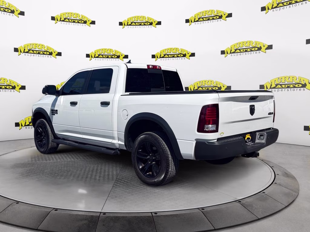 2023 Bright White Clearcoat Ram 1500 Classic Warlock 4X4 Truck