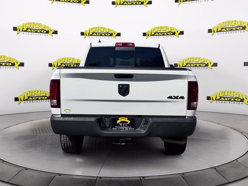 2023 Bright White Clearcoat Ram 1500 Classic Warlock 4X4 Truck