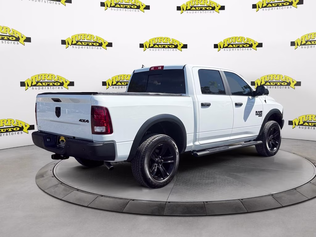 2023 Bright White Clearcoat Ram 1500 Classic Warlock 4X4 Truck