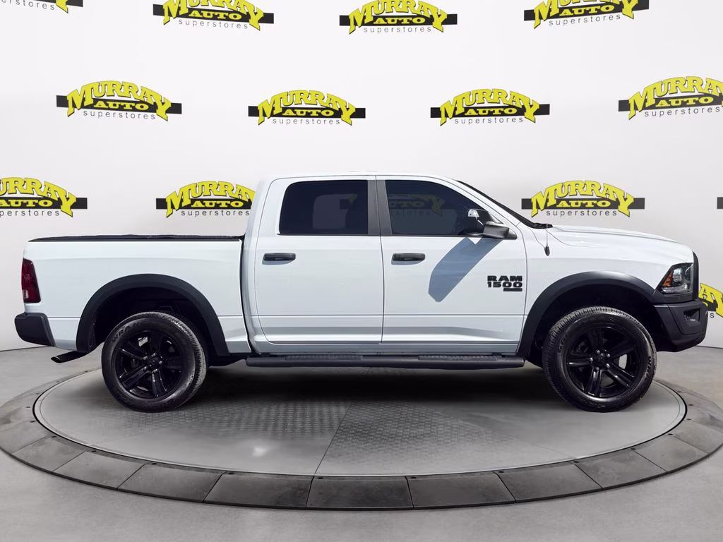 2023 Bright White Clearcoat Ram 1500 Classic Warlock 4X4 Truck