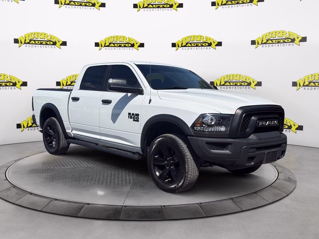 2023 Bright White Clearcoat Ram 1500 Classic Warlock 4X4 Truck
