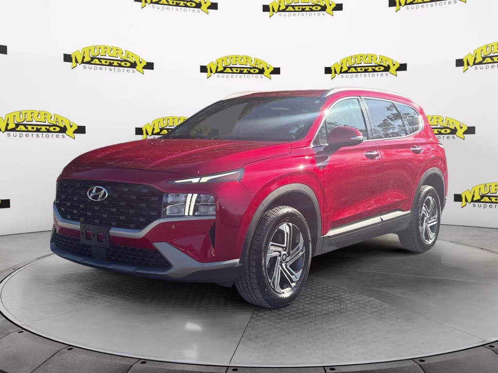 2023 Calypso Red Hyundai Santa Fe SEL AWD SUV