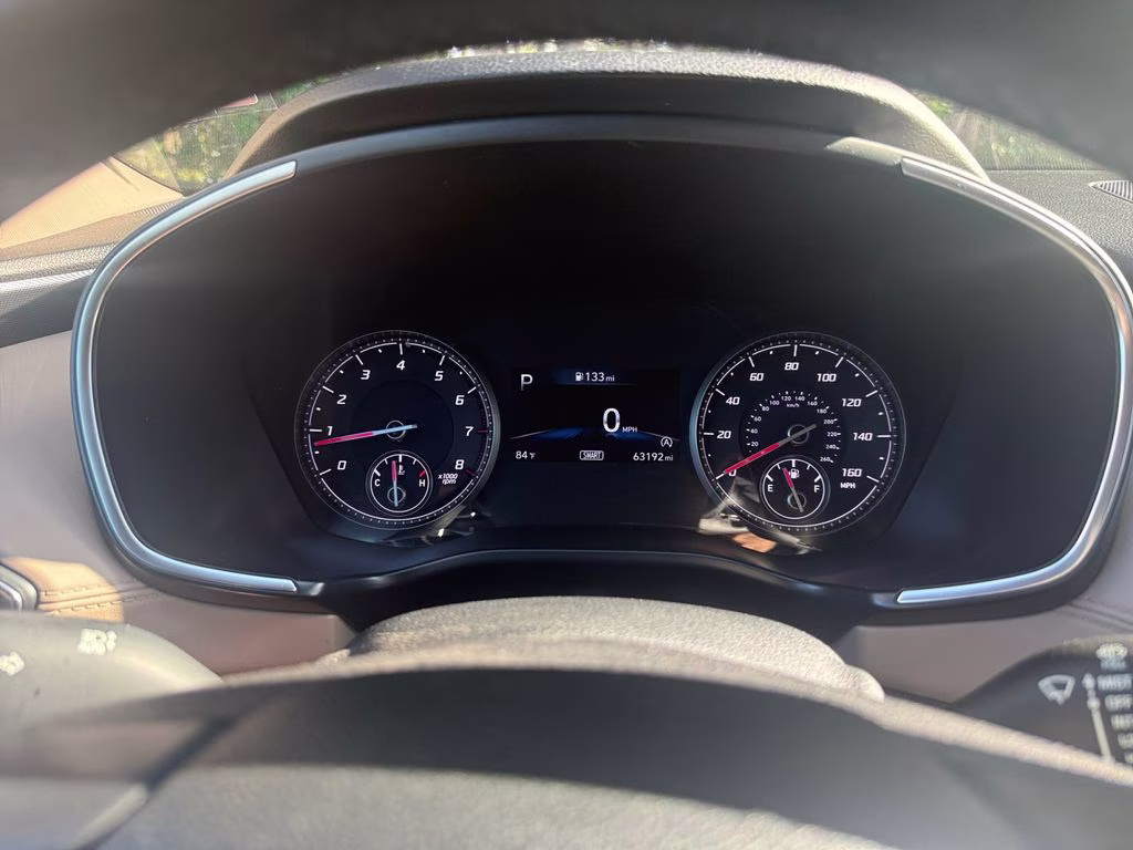 2023 Calypso Red Hyundai Santa Fe SEL AWD SUV