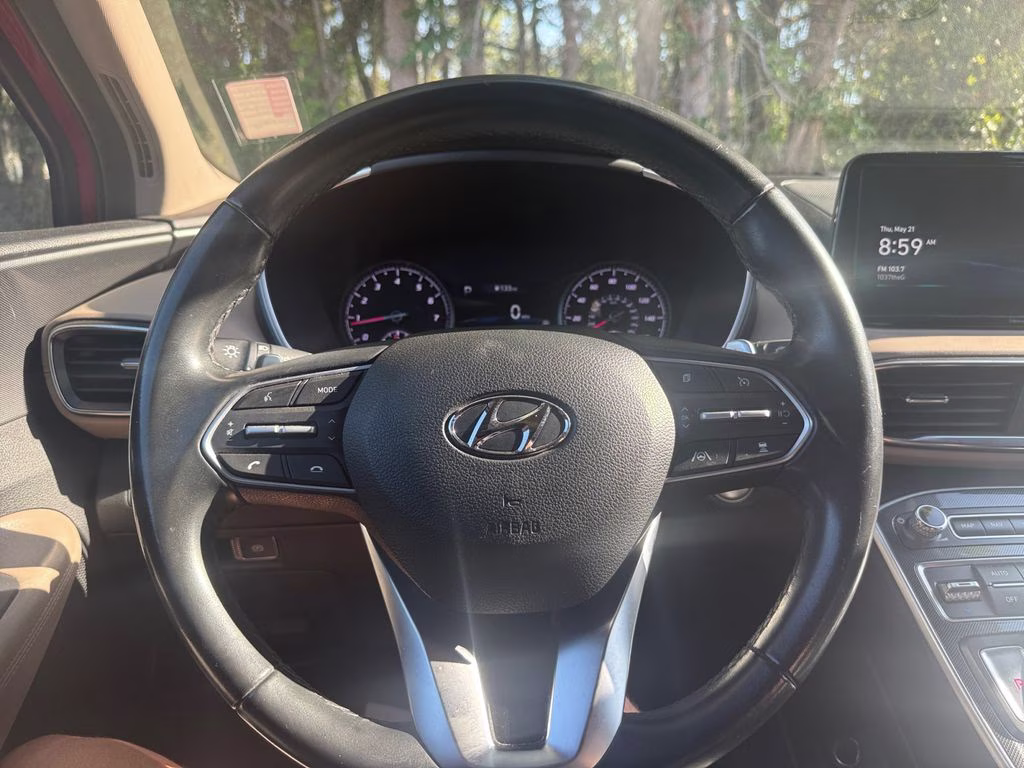 2023 Calypso Red Hyundai Santa Fe SEL AWD SUV