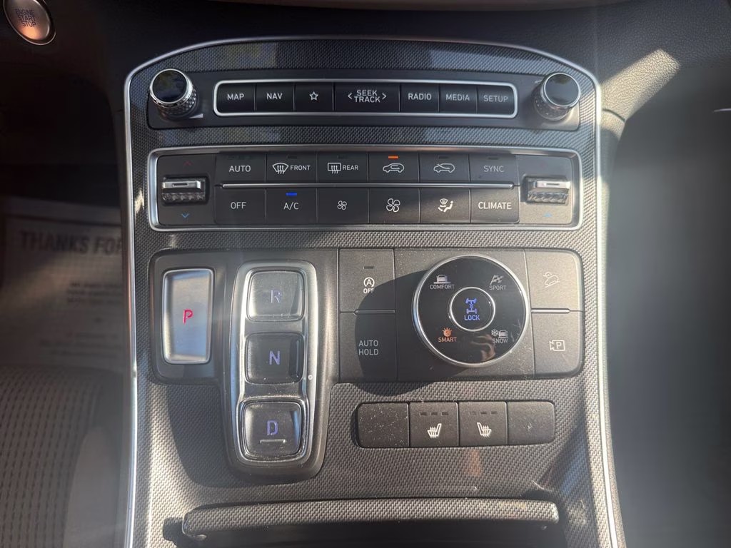 2023 Calypso Red Hyundai Santa Fe SEL AWD SUV