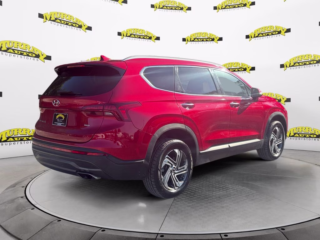 2023 Calypso Red Hyundai Santa Fe SEL AWD SUV