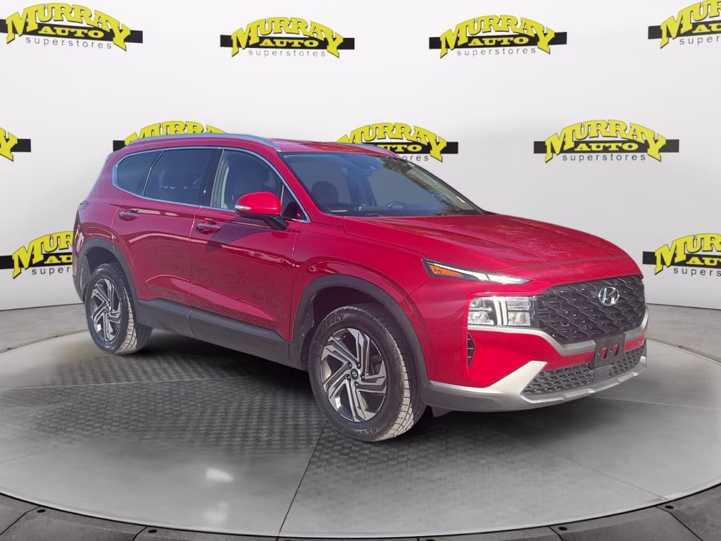 2023 Calypso Red Hyundai Santa Fe SEL AWD SUV