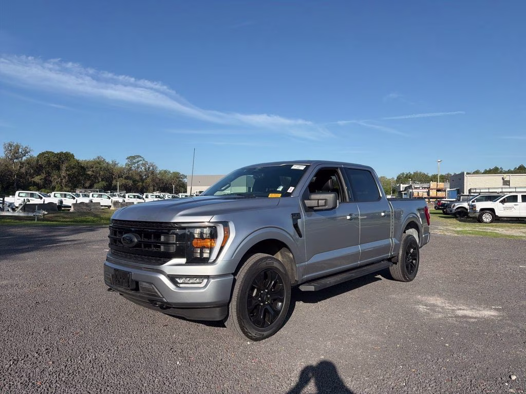 2022 Silver Metallic Ford F-150 XLT 4X4 Truck