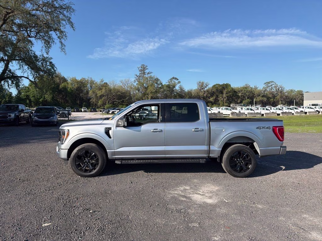 2022 Silver Metallic Ford F-150 XLT 4X4 Truck