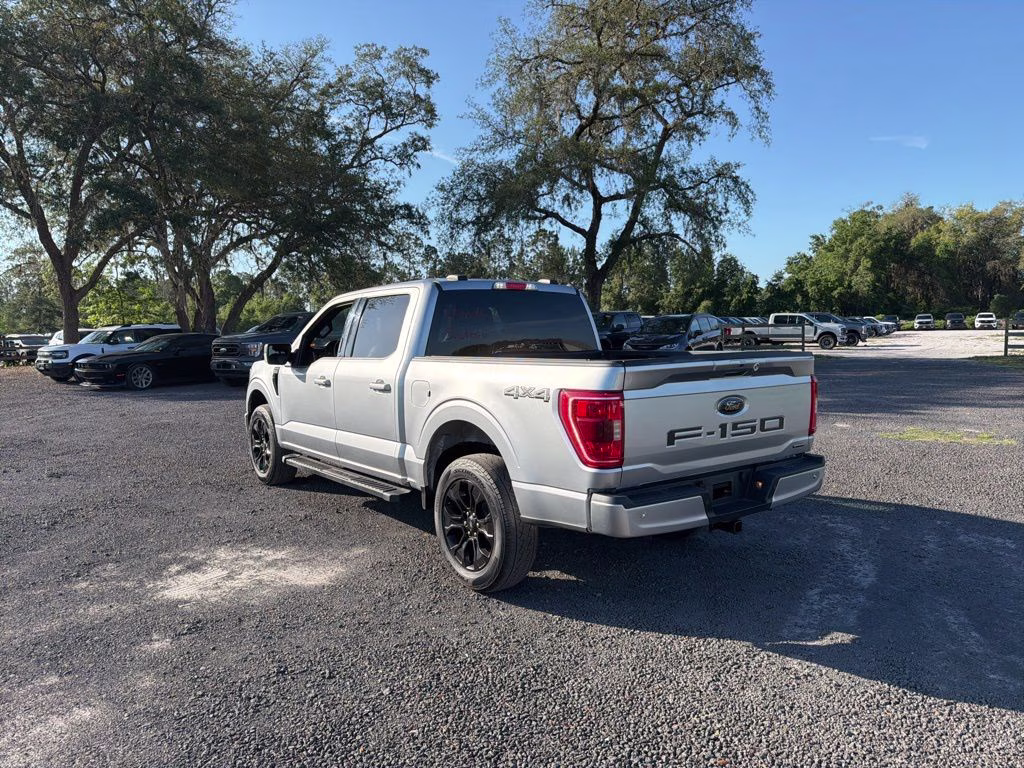 2022 Silver Metallic Ford F-150 XLT 4X4 Truck