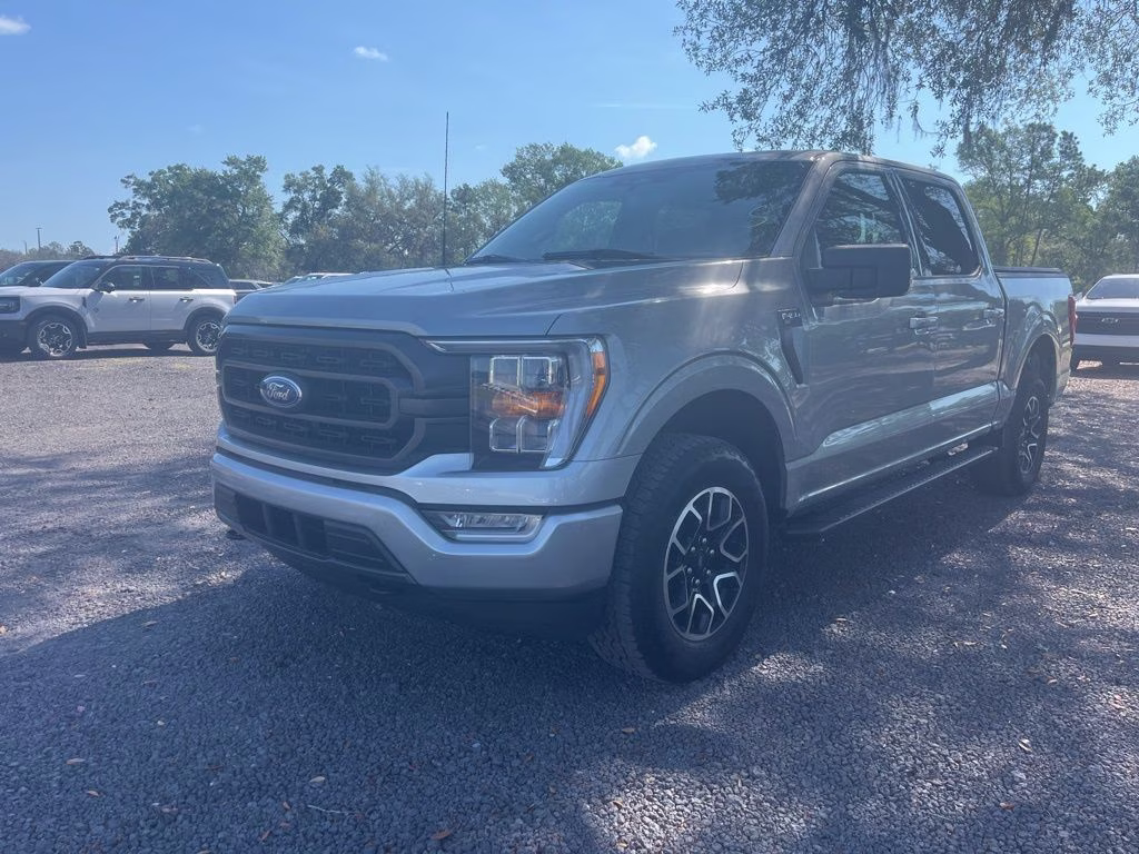 2023 Silver Metallic Ford F-150 XLT 4X4 Truck