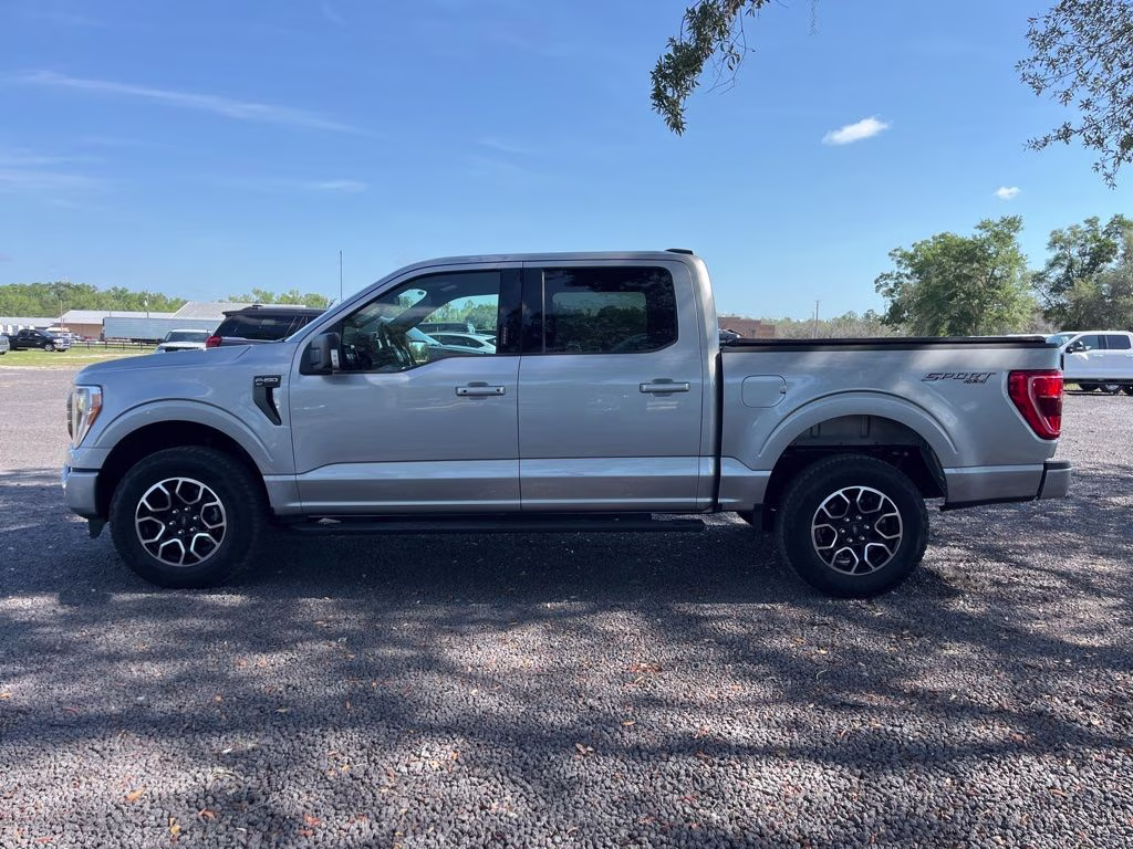 2023 Silver Metallic Ford F-150 XLT 4X4 Truck