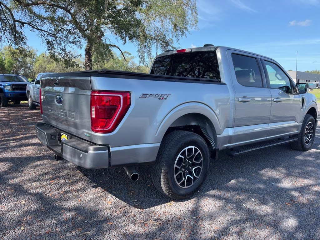 2023 Silver Metallic Ford F-150 XLT 4X4 Truck