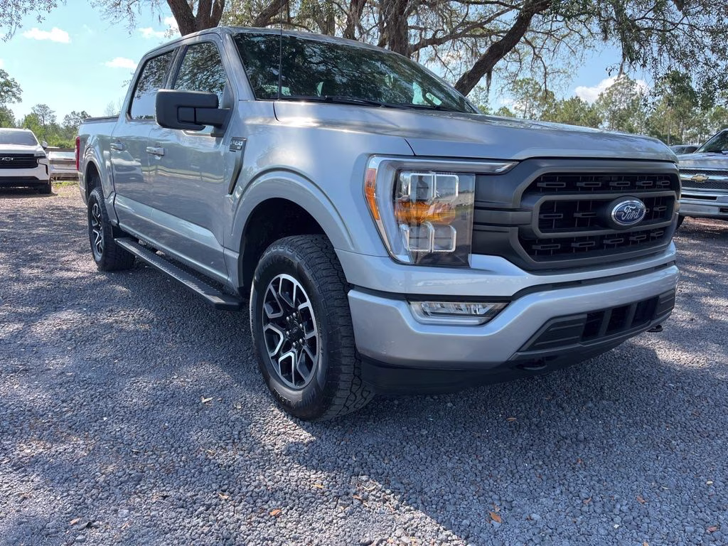 2023 Silver Metallic Ford F-150 XLT 4X4 Truck