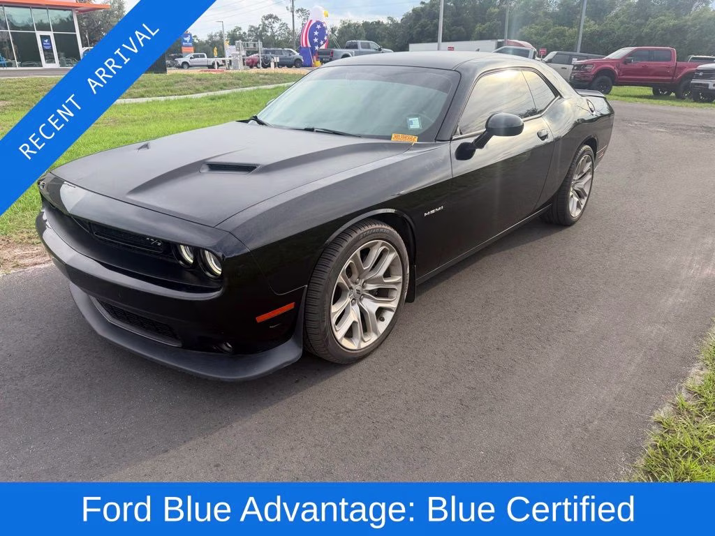 2020 Pitch Black Clearcoat Dodge Challenger R/T RWD Coupe
